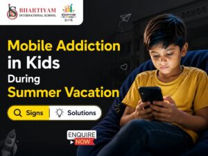 Read more about the article Mobile Addiction in Kids During Summer Vacation: Signs & Solutions